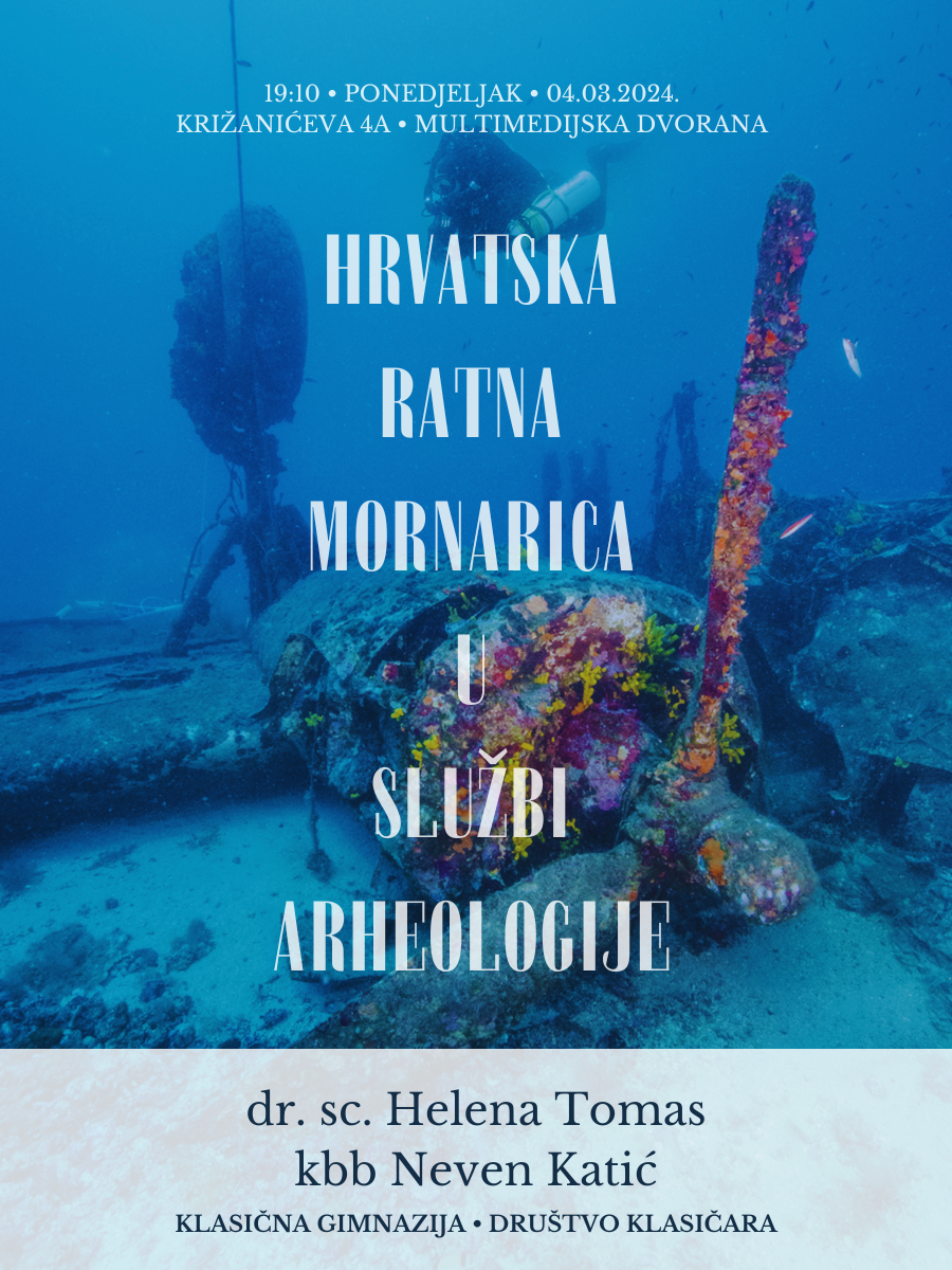 HRVATSKA RATNA MORNARICA U SLUŽBI ARHEOLOGIJE