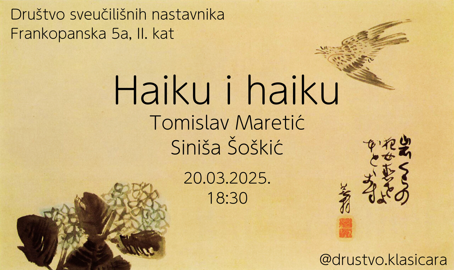 HAIKU I HAIKU – poezija i vino